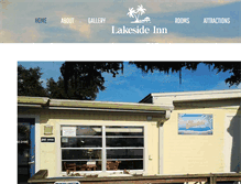 Tablet Screenshot of lakesideinnfl.com